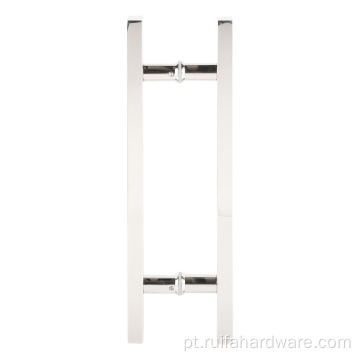 Maçanetas de portas modernas de aço inoxidável